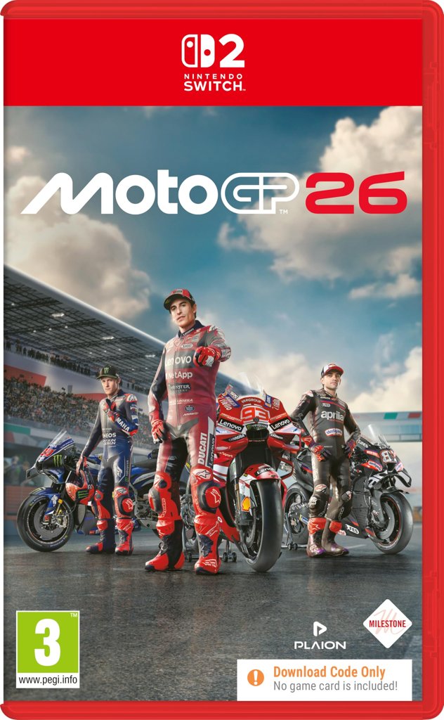 MotoGP 26: la experiencia oficial de motociclismo en Switch