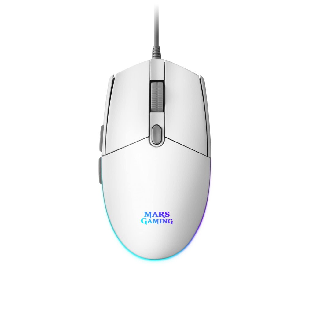 Ratón gaming Mars Gaming MMG con RGB y switches HUANO