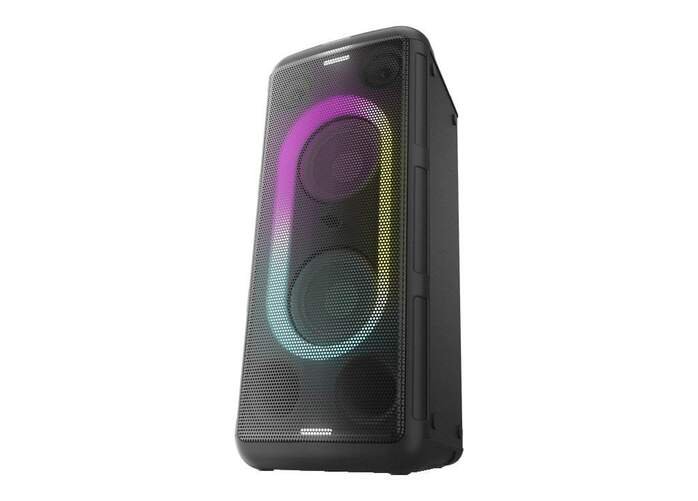 Altavoz Panasonic 1000 W con Bluetooth 5.0 y luces RGB