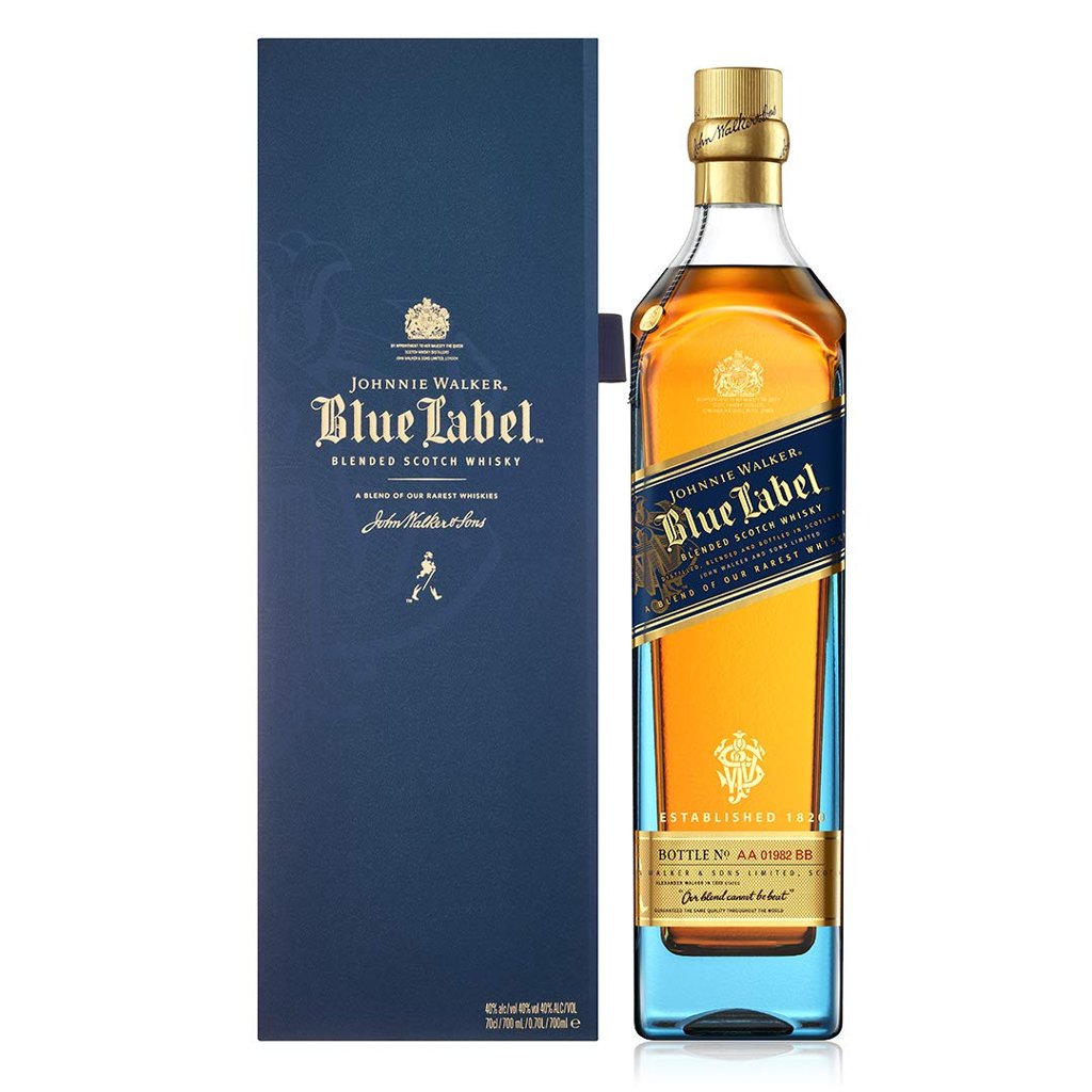 Johnnie Walker Blue Label 700 ml: lujo en cada sorbo