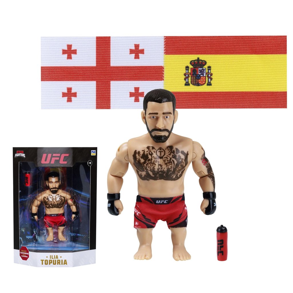 Figura de Ilia Topuria Bizak UFC Leyendas, edición limitada