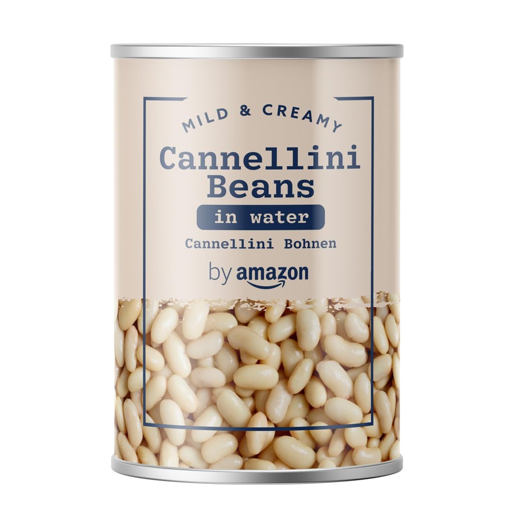 Pack de 4 latas de alubias Cannellini cocidas – sabor auténtico