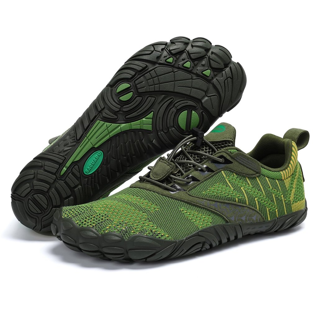 Zapatillas Minimalistas SAGUARO Punto Barefoot verde: libertad total