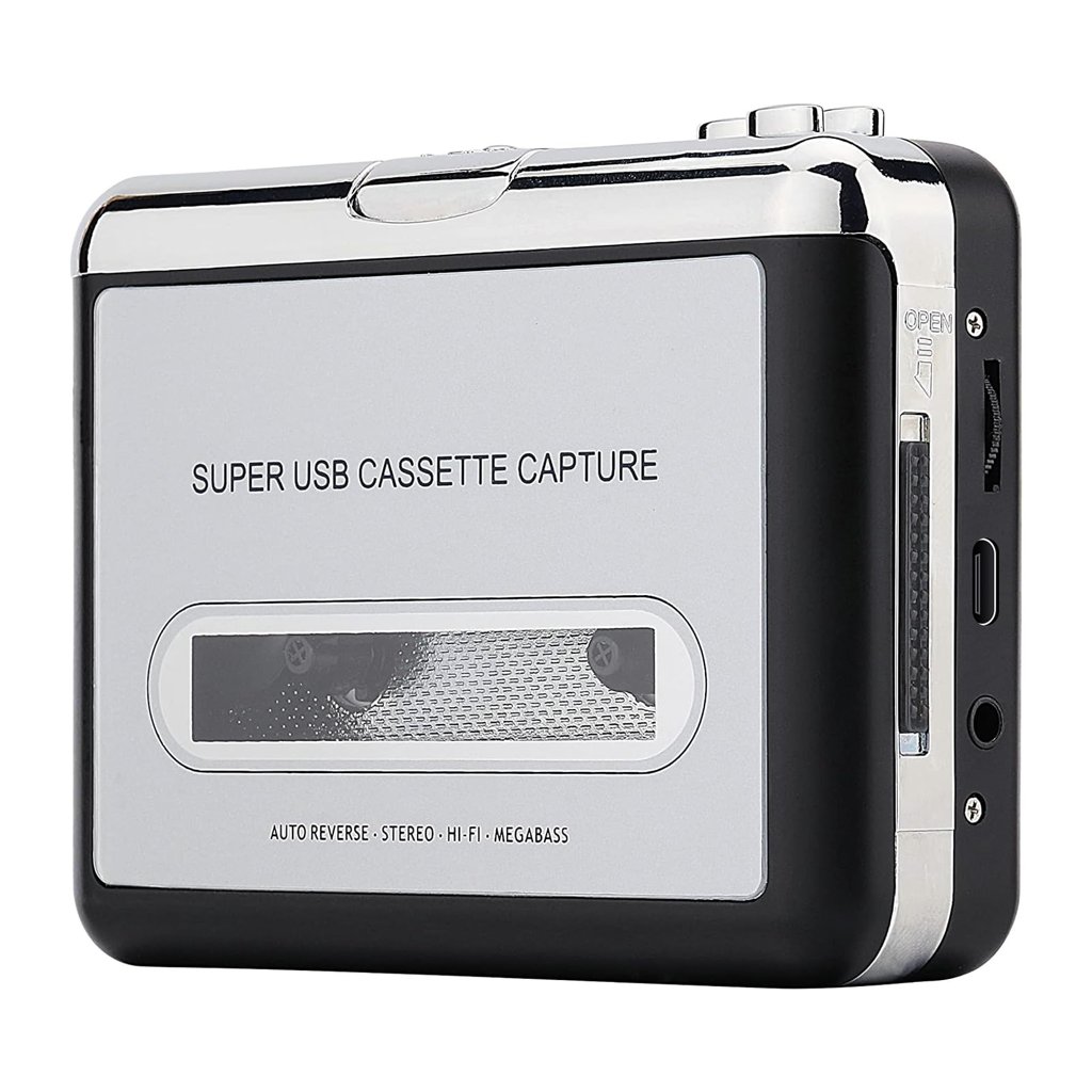 Reproductor de cassette portátil con conversor a MP3