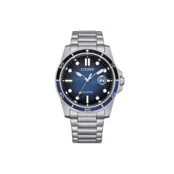 Reloj Citizen Eco‑Drive Marine 1810 con correa azul – estilo náutico