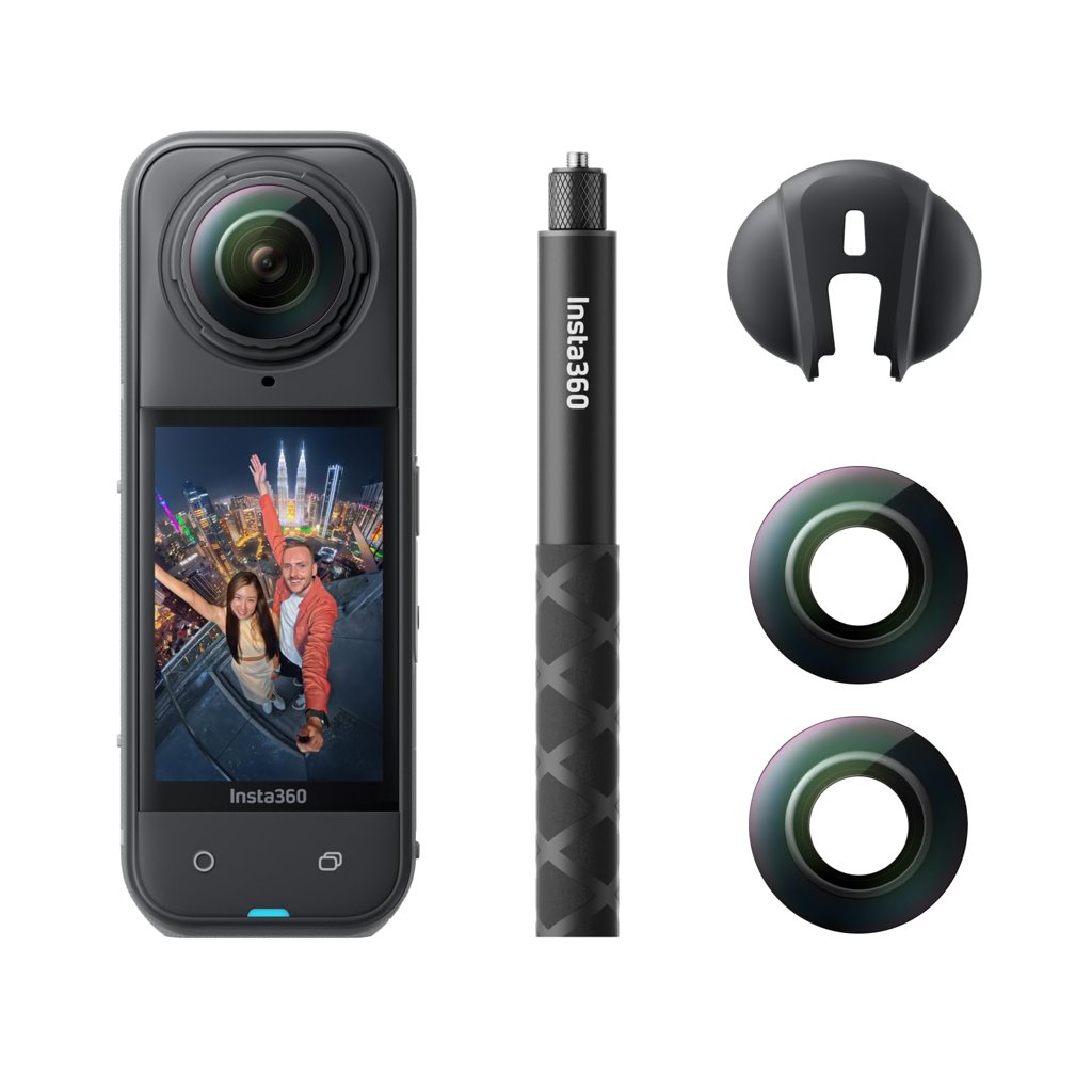 Lentes de repuesto para Insta360 X5: captura más ángulos