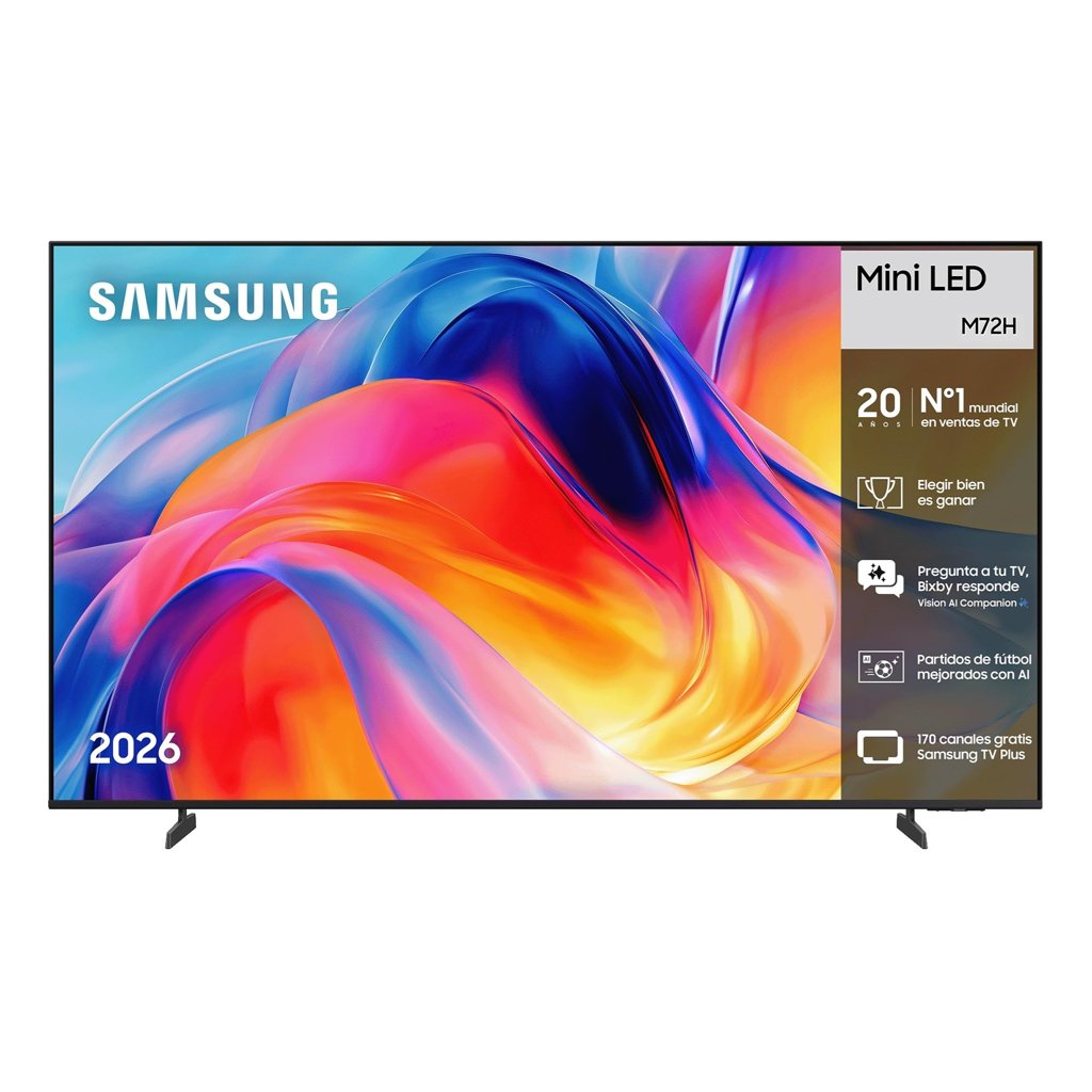 Smart TV 65'' Mini LED 4K con IA de Samsung: cine, deporte y gaming