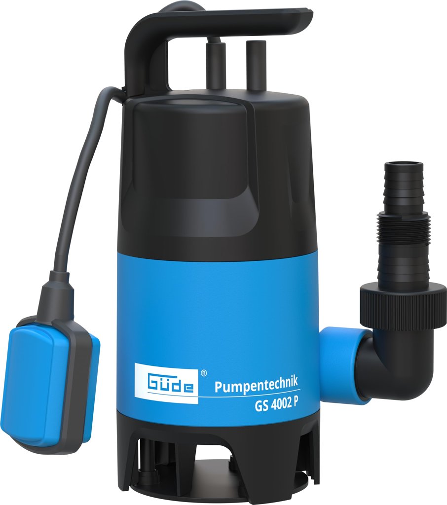 Bomba sumergible de 400W con flotador para aguas residuales – Potencia y seguridad