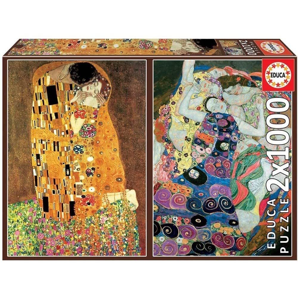 Descubre el Arte de Klimt con 2 Puzzles de 1000 piezas