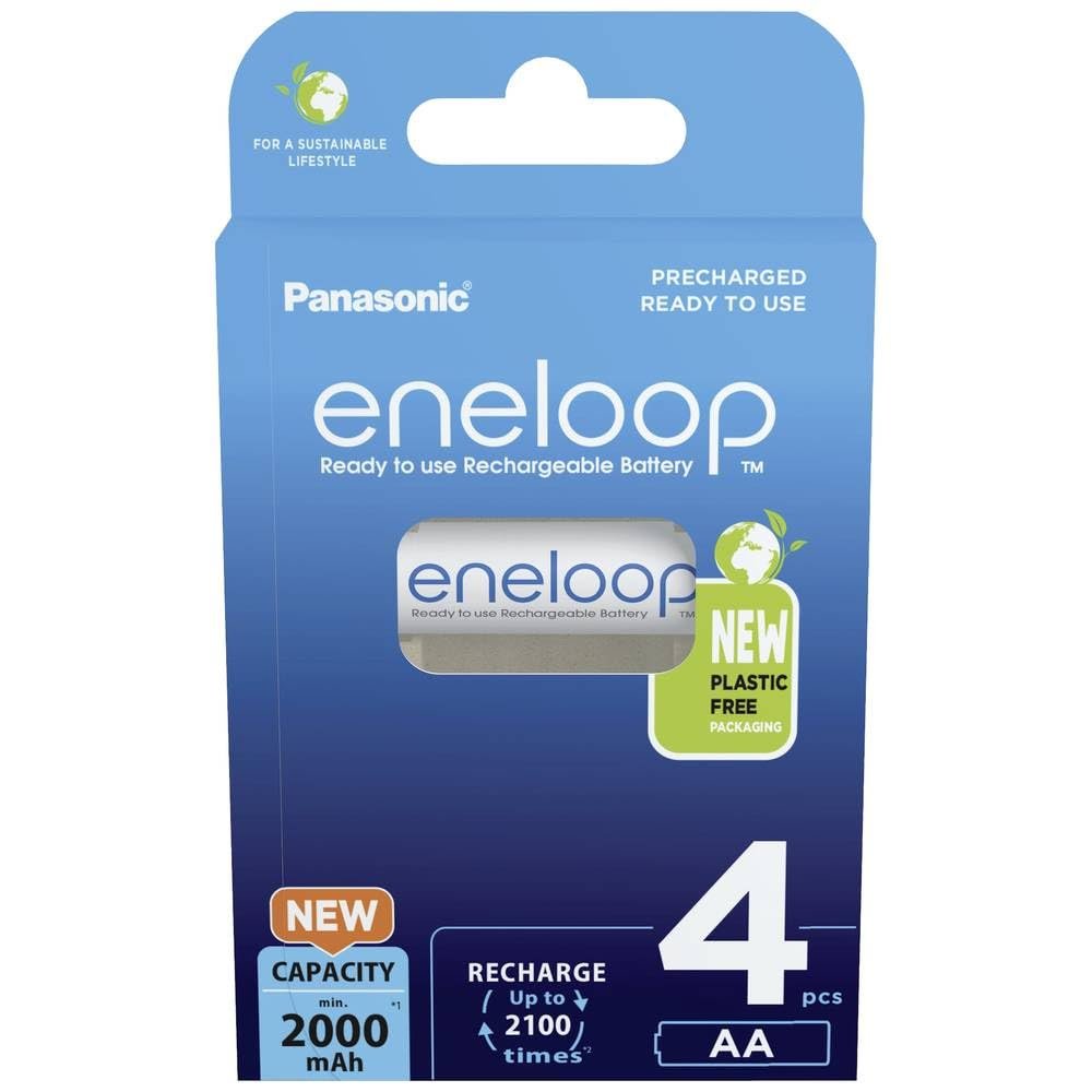 Ahorra energía con las pilas recargables Eneloop AA