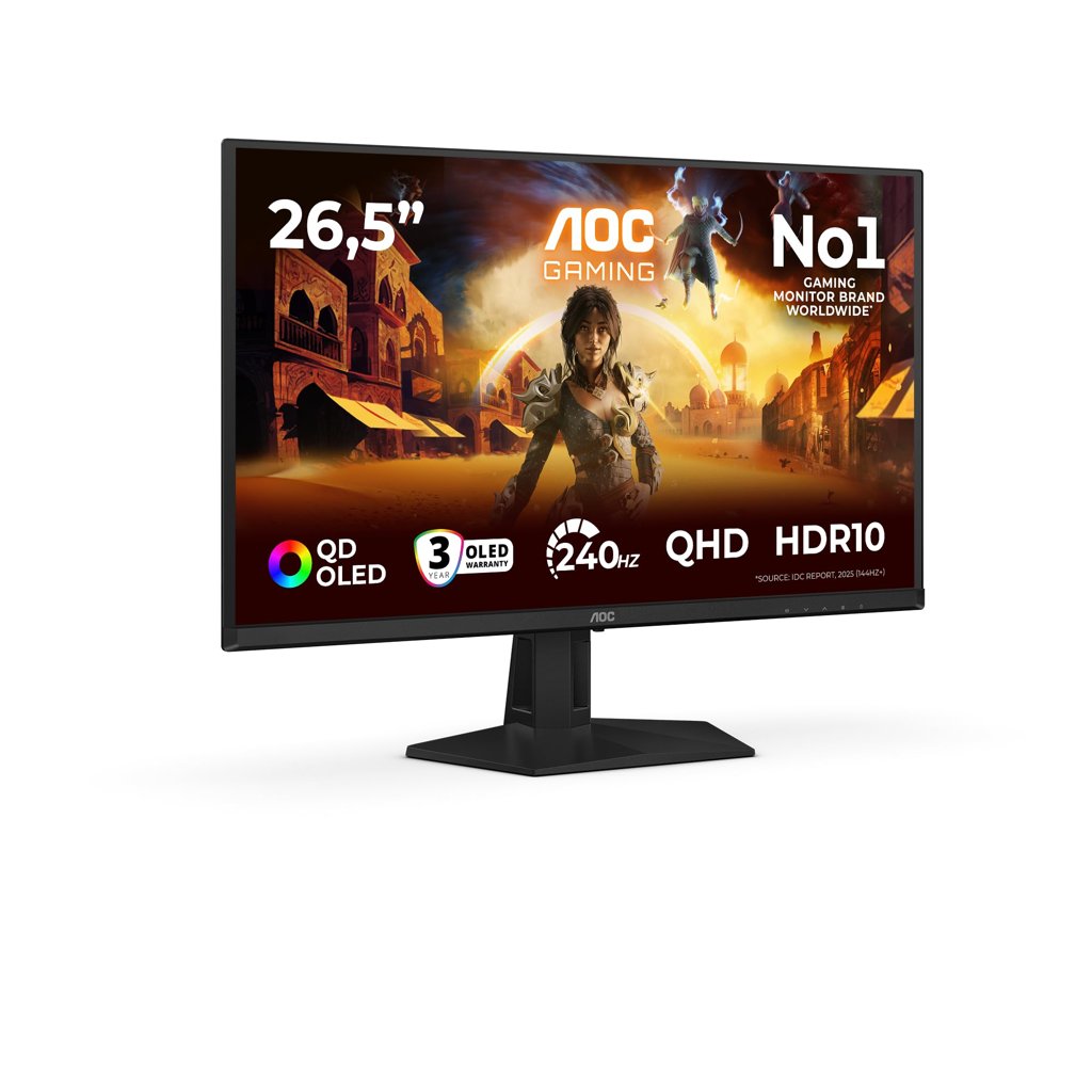 Monitor gaming 27" QD-OLED 240Hz