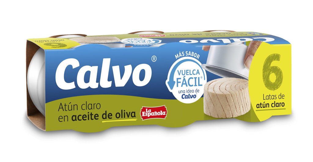 Pack de 18 latas de atún Calvo en aceite de oliva a precio imbatible