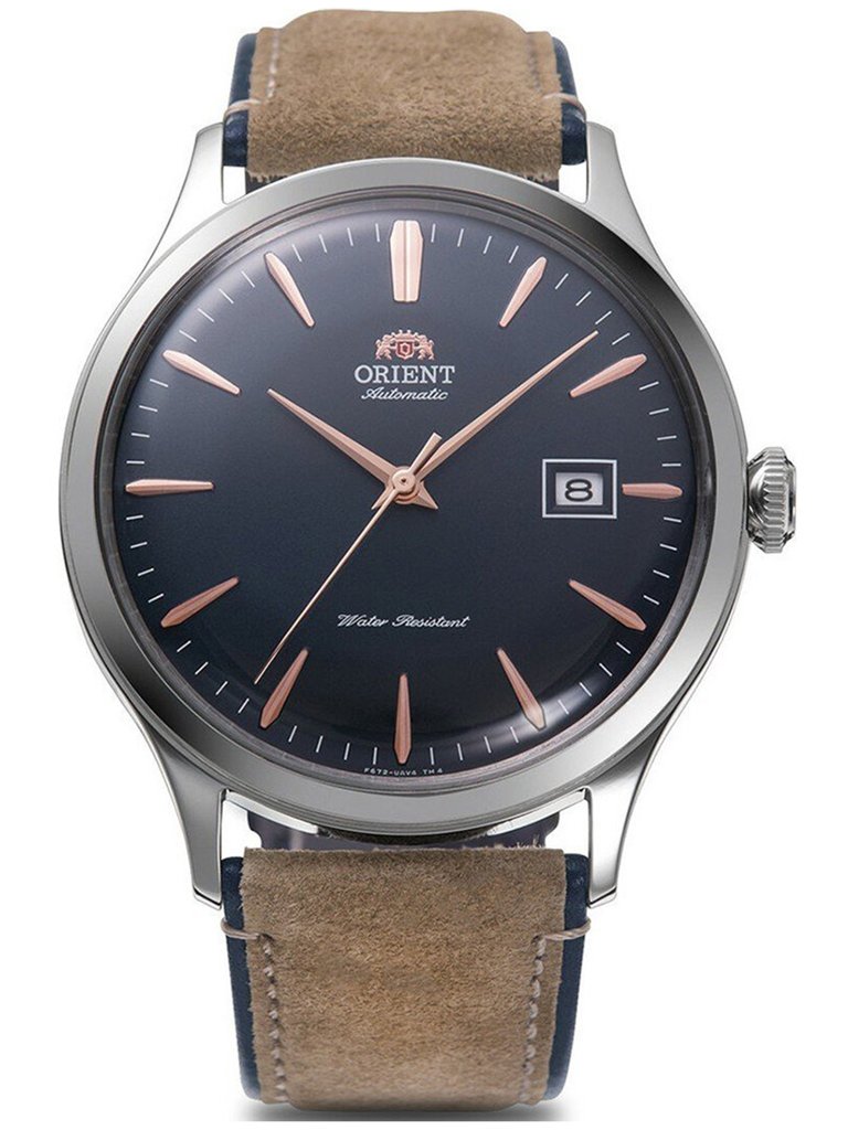 Orient Bambino Classic 42 mm con esfera azul marino: estilo y precisión