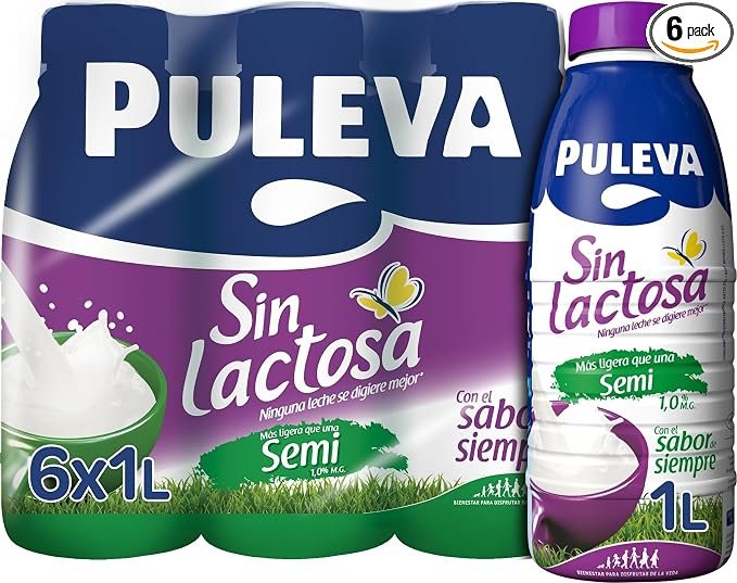 Leche sin lactosa a precio rebajado