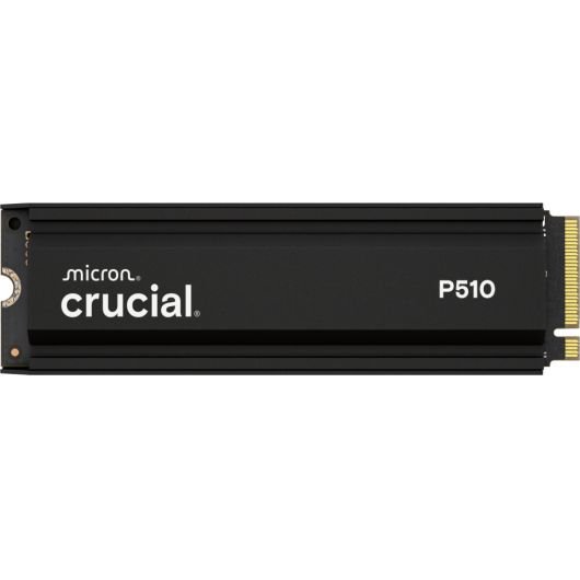 SSD Crucial P510 HS 2TB NVMe PCIe 5.0 con disipador – velocidad al máximo