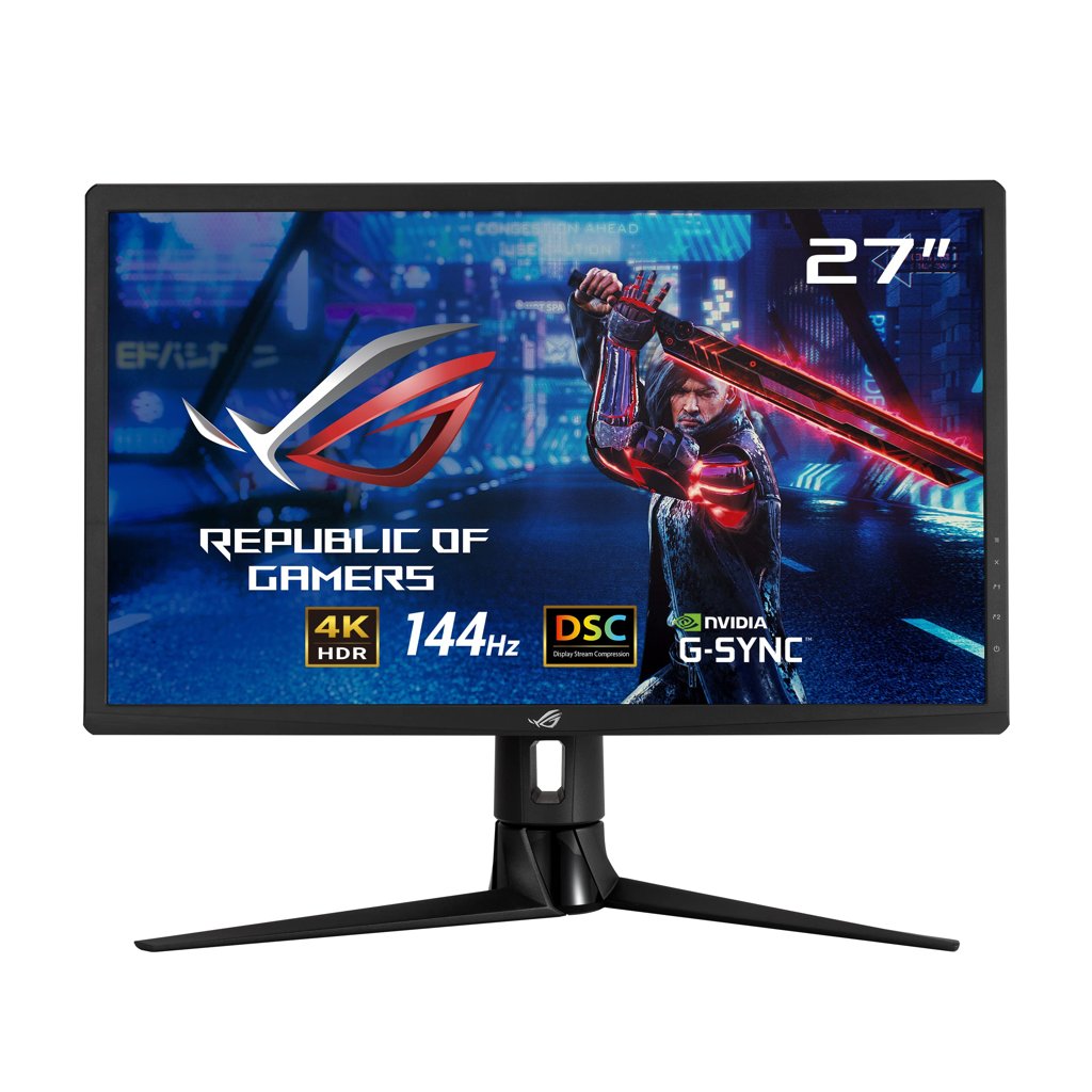 Monitor ASUS ROG Strix 27” 4K 144Hz: juego fluido y colores vibrantes