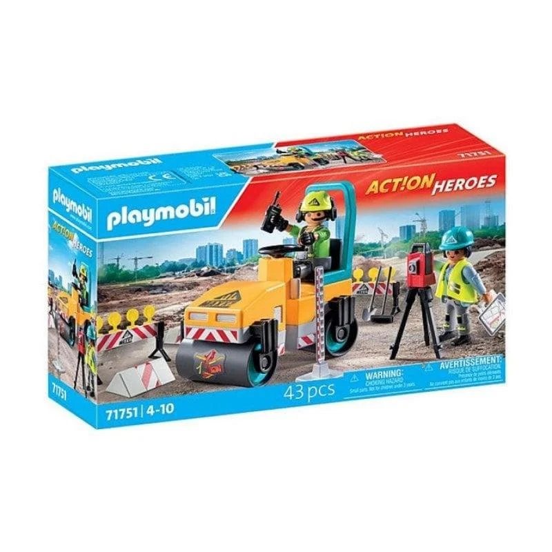 Playmobil Obra 43 piezas: acción y aventura para niños