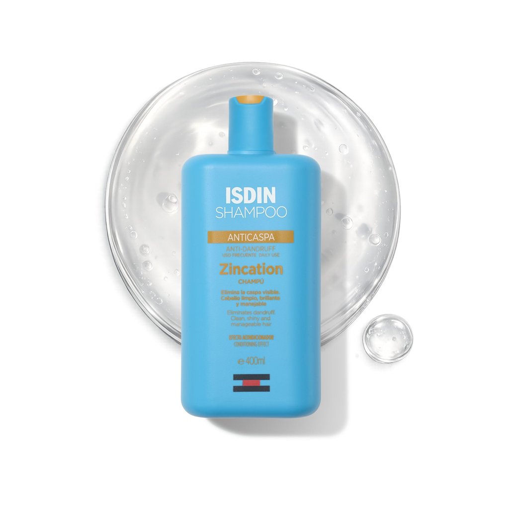 Adiós a la caspa con ISDIN Zincation, el champú diario