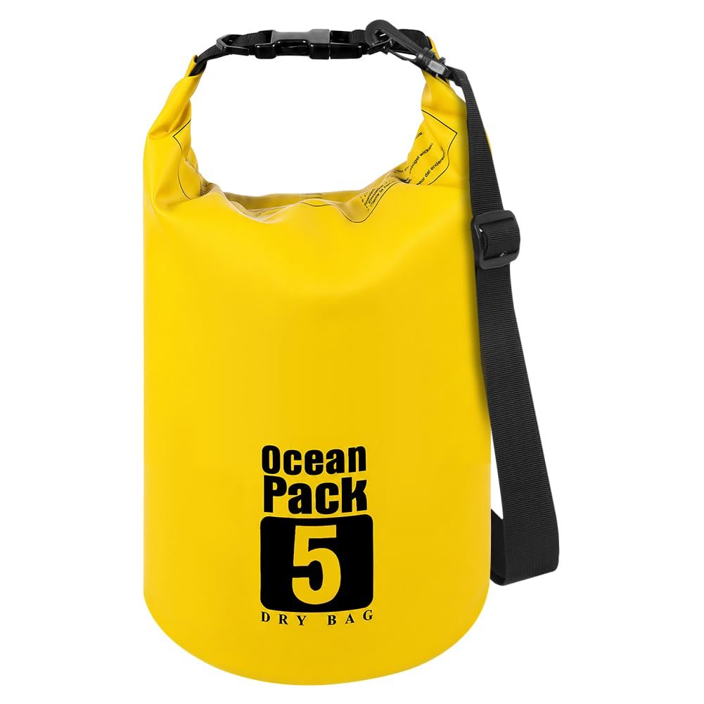 Bolsa impermeable de 20 L con funda para móvil y correa ajustable