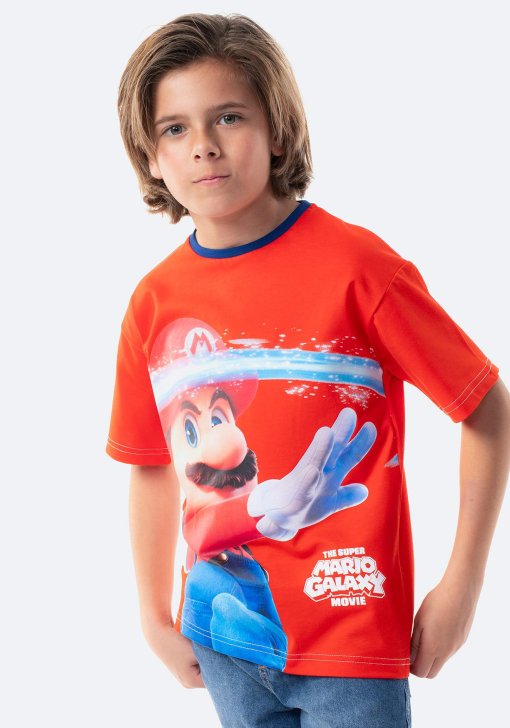 Camiseta infantil Super Mario Galaxy a precio de risa
