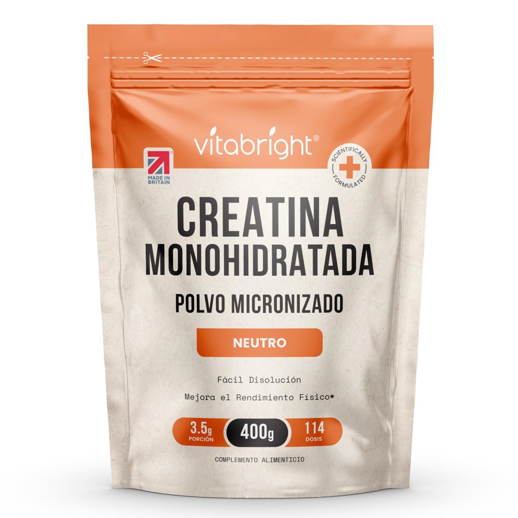 Creatina micronizada 400 g – 114 raciones para potenciar tu entrenamiento