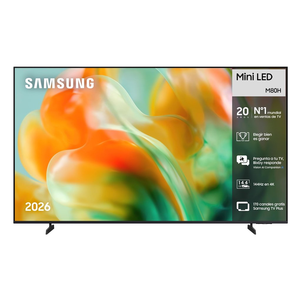 Samsung M80H 65'' Mini LED 4K con 144Hz y Vision AI