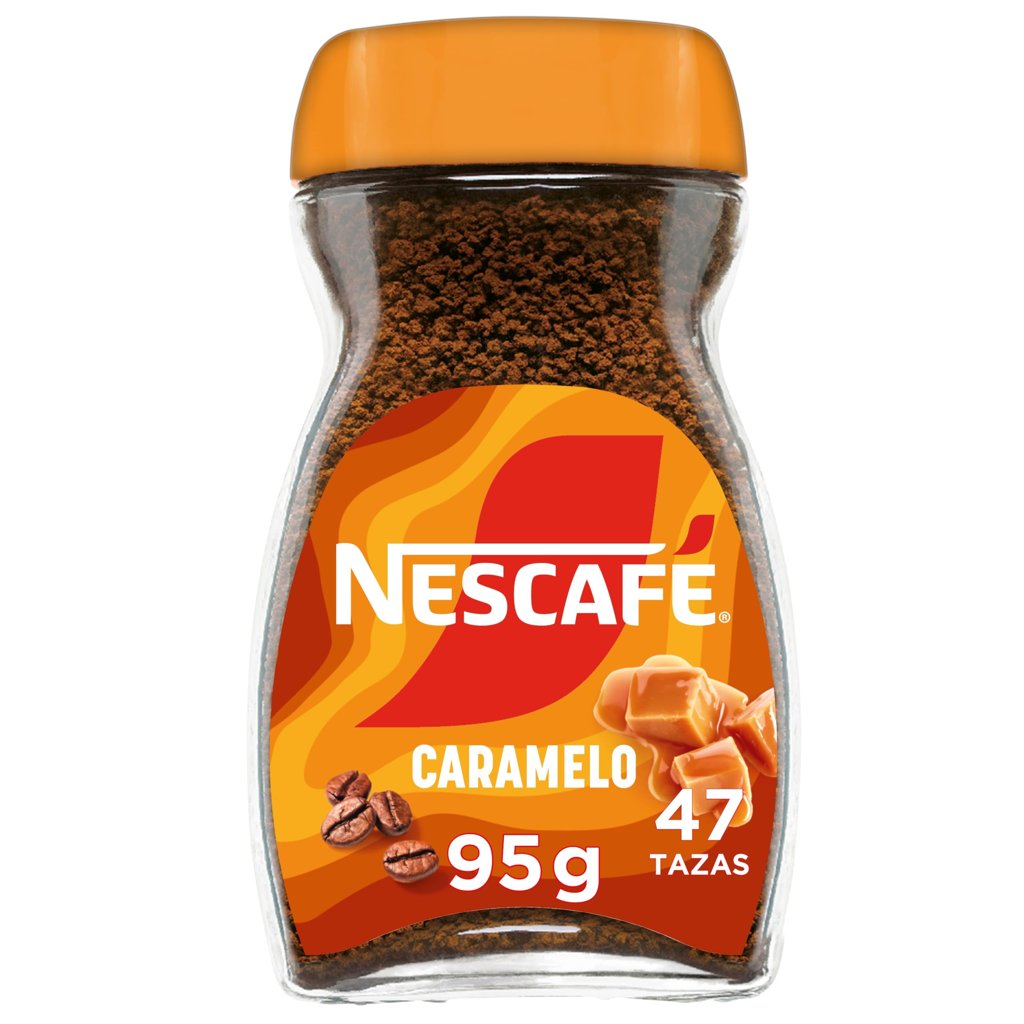 Café soluble NESCAFÉ Caramelo: aroma dulce en cada taza