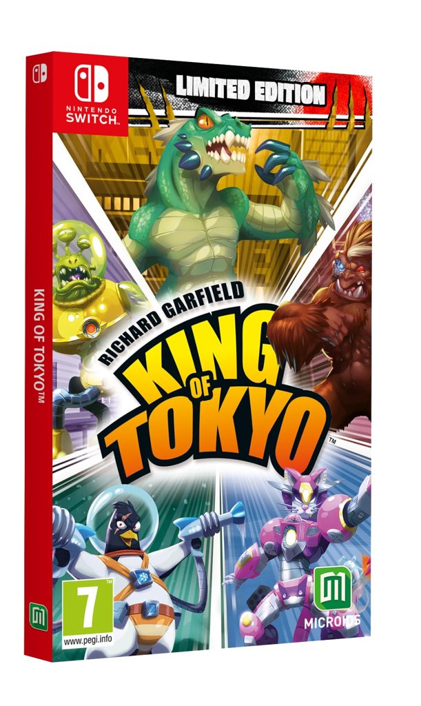 King of Tokyo Edición Limitada para Nintendo Switch: diversión monstruosa