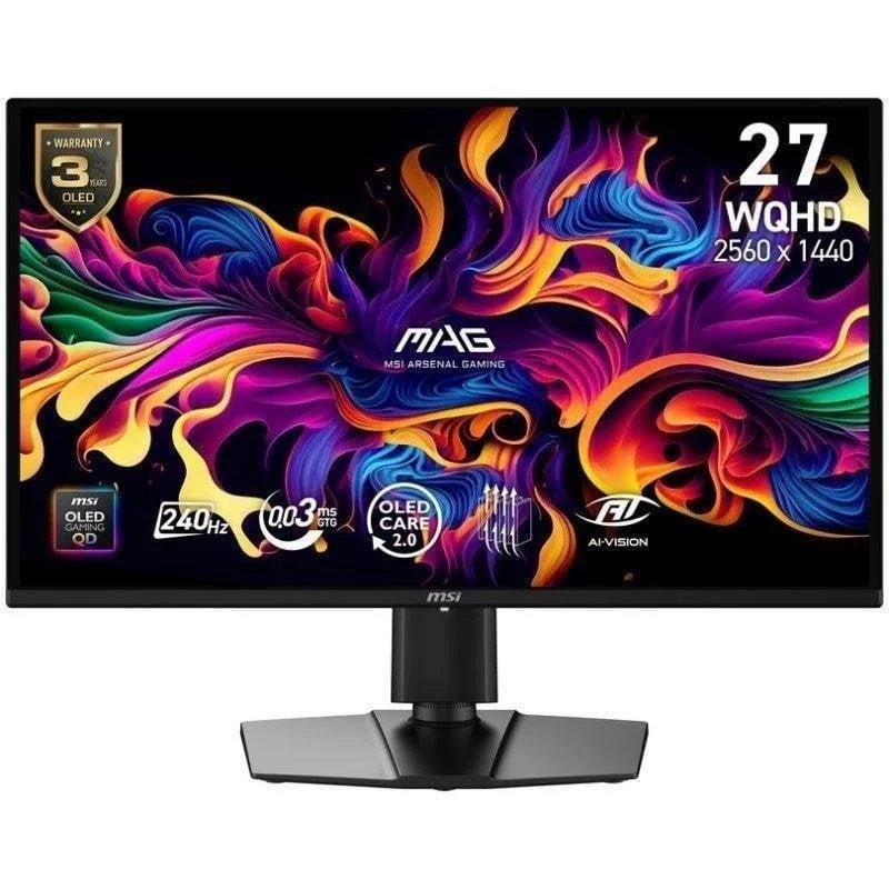 Monitor MSI MAG 274QP QD-OLED 27" 240Hz y HDR True Black