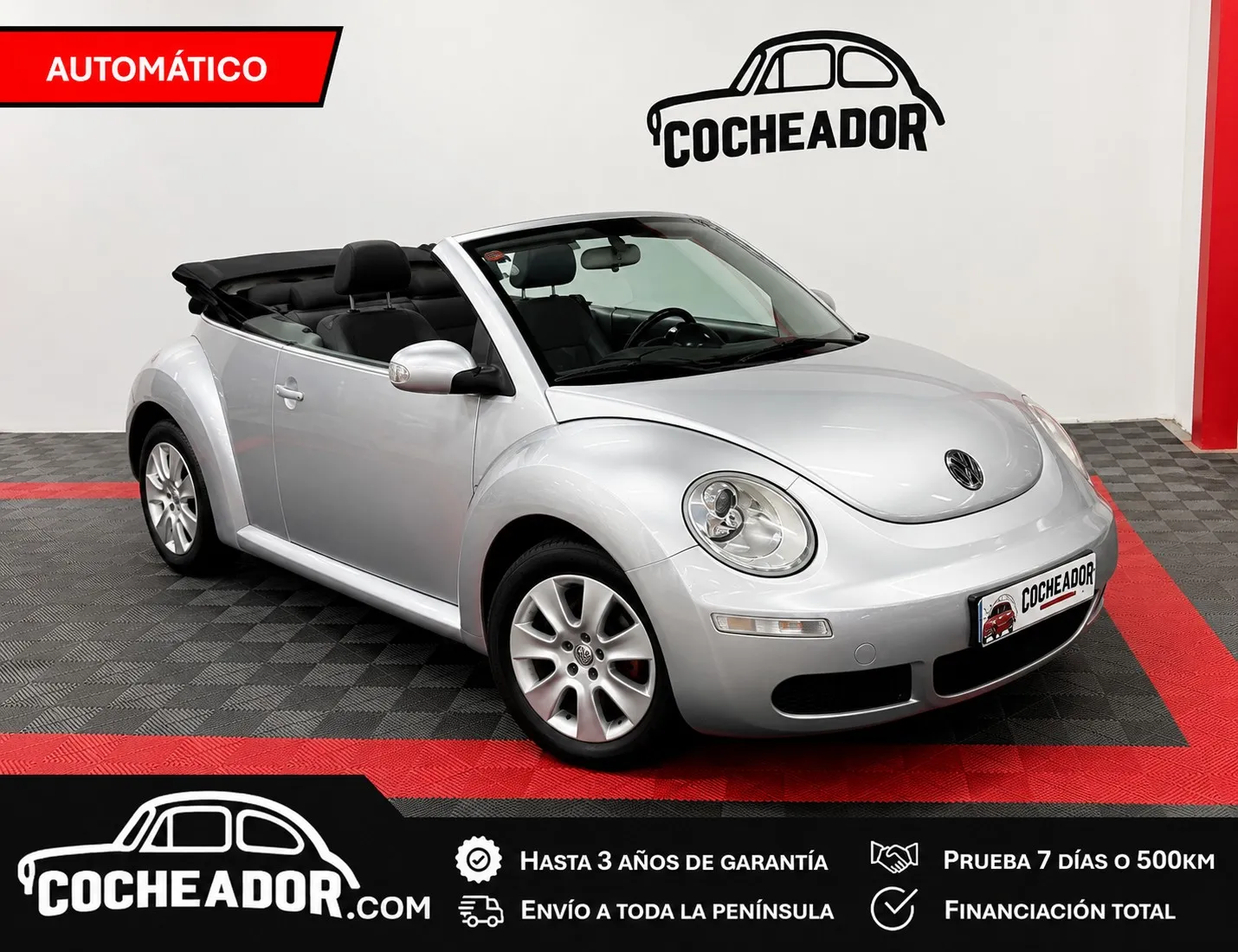 Volkswagen New Beetle 2.0 115cv Automático Cabriolet