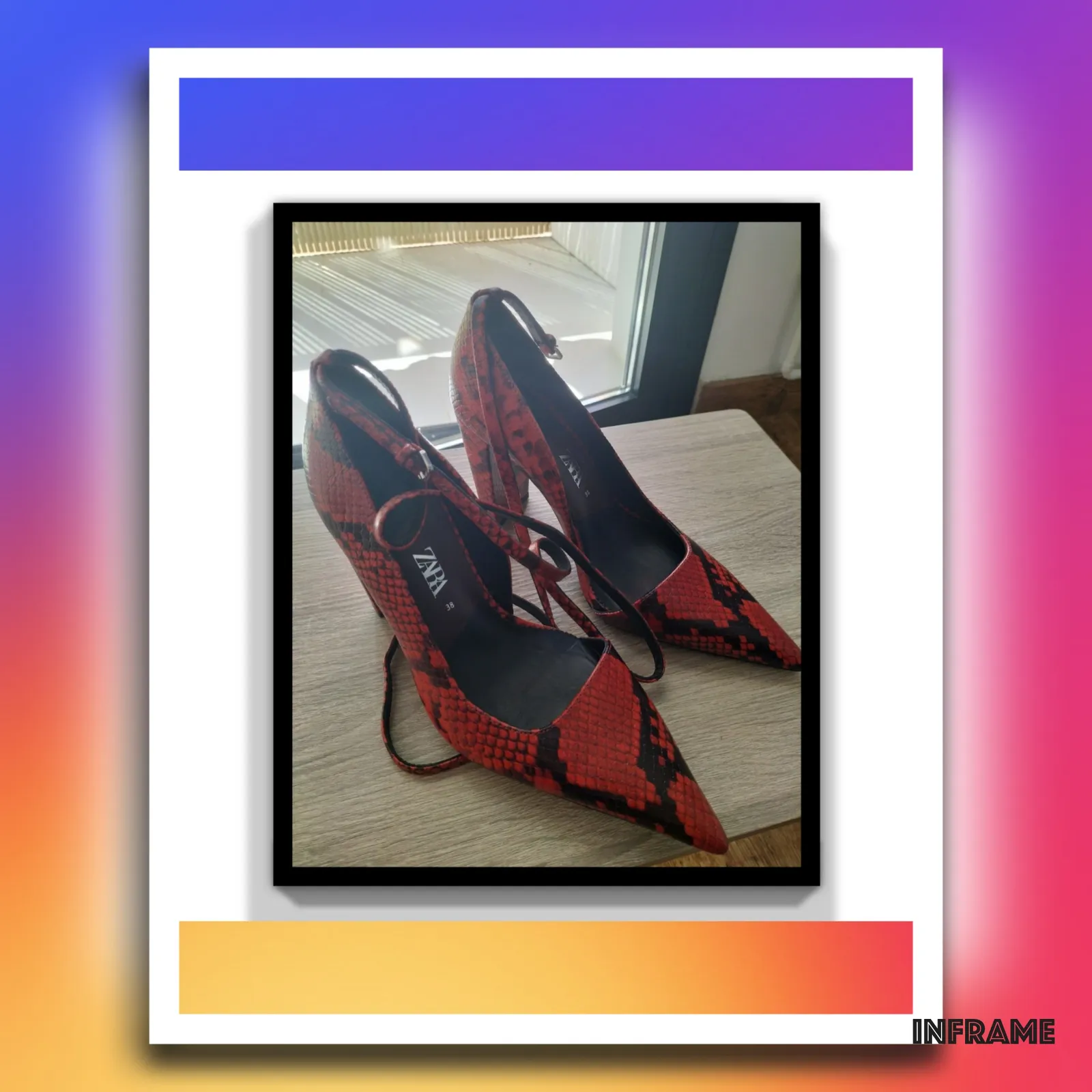 Tacones Zara talla 38
