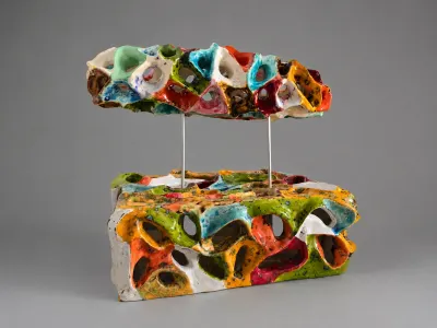 escultura de ceramica. pieza unicq