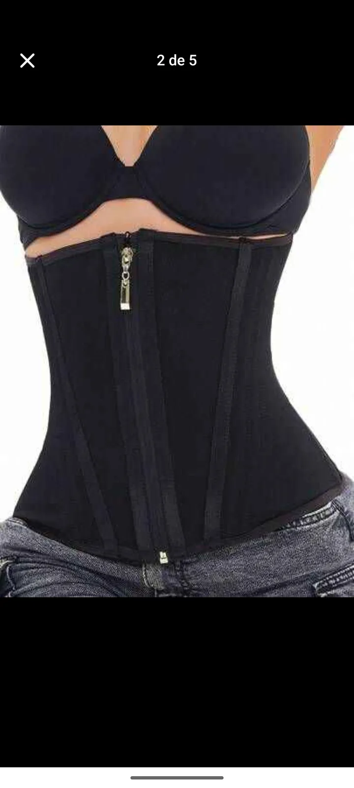 faja reloj de arena negra Rosegal original