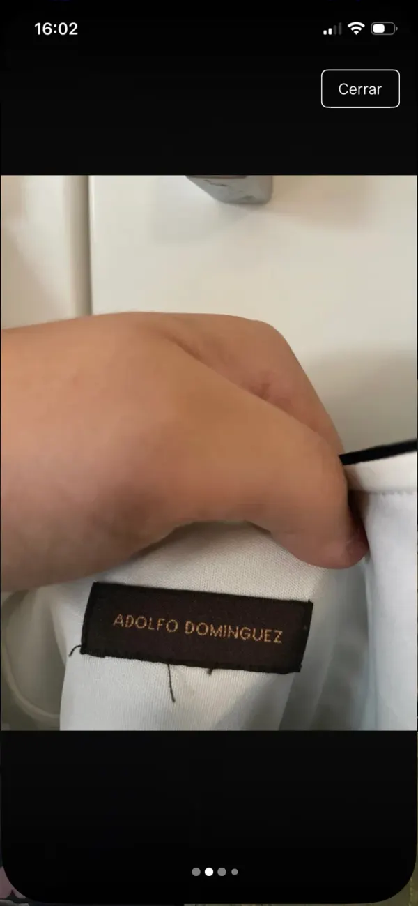 Vestido Adolfo Domínguez