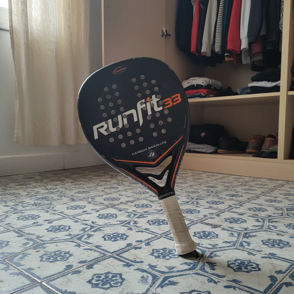 Raqueta Padel Runfit Carbon Graphite Frame