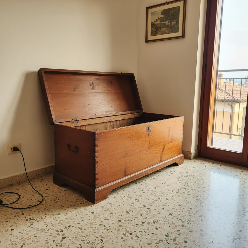 GRAN ARCÓN ANTIGUO DE NOGAL