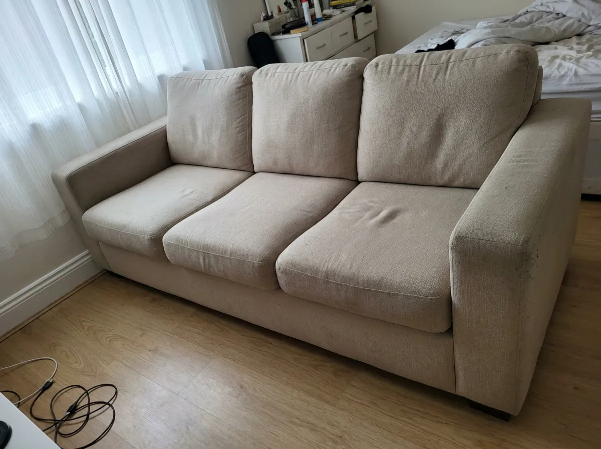 Sofá 3-4 plazas beige