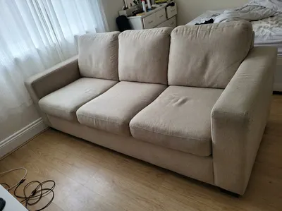 Sofá 3-4 plazas beige