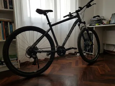 Bicicleta MTB TravesÃa Expl 50 Gris Oscuro