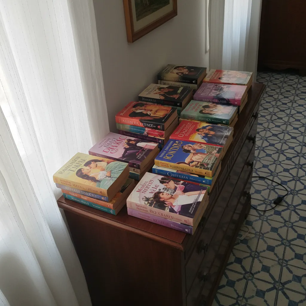 Lote de 22 libros de novela romantica