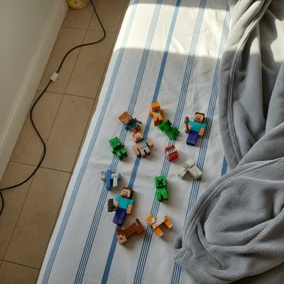 Figuras Kinder Minecraft