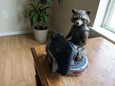 Figura Rocket Raccoon para mando