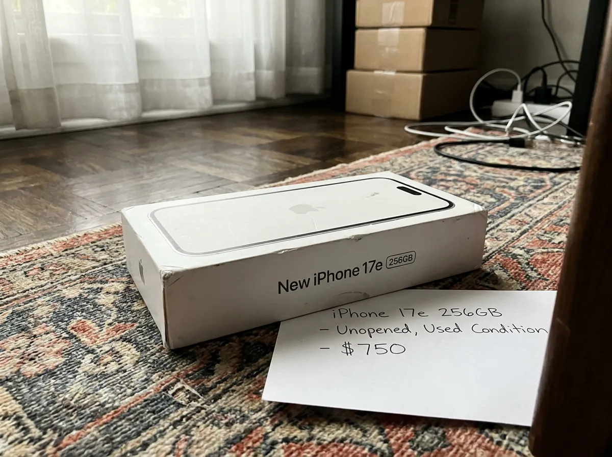 iPhone 17e 256GB Nuevo Sin Abrir