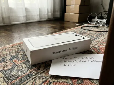 iPhone 17e 256GB Nuevo Sin Abrir