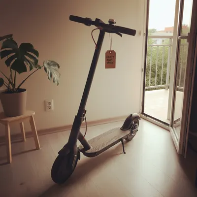 Patinete eléctrico con fallo freno trasero