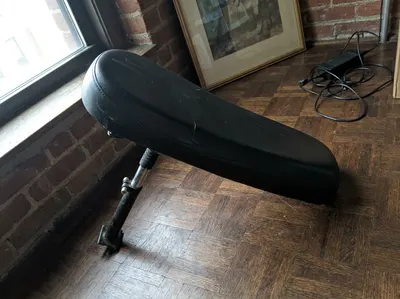Asiento y tija patinete eléctrico negro