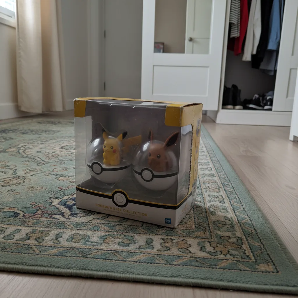 Colección Pokeball Pikachu Eevee Español