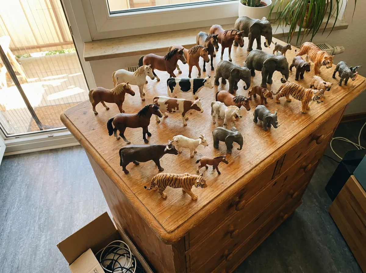 Figuras de animales variados Marca Schleich