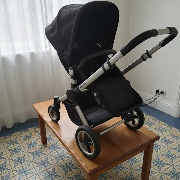 Carrito Bebé Bugaboo Negro