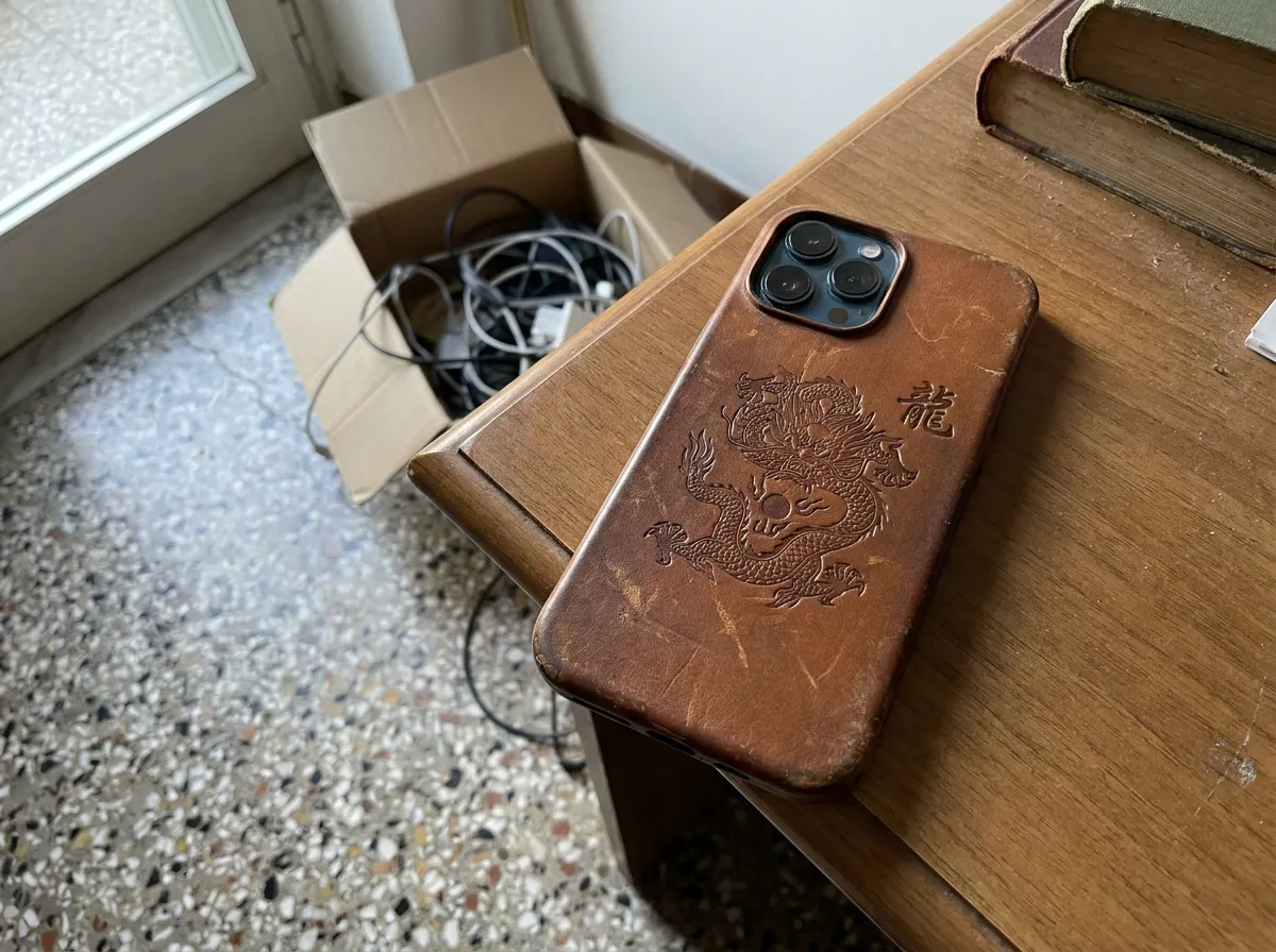 Funda iPhone 13 Pro Max Dragón